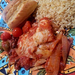 Wow!!! Used cod, only 1 lb since it's just hubby and I. Followed recipe exactly. Wonderful flavor! Definitely layer it as recipe calls for. The onion and garlic really permeated into the fish. Served with brown rice and crusty bread.