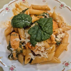 It was very tasty, but too spicy for me