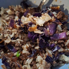 I added shred carrots and red cabbage to it. Very good will make it again. I like how versatile it is and my 5 yr old said it was good so that is a win 