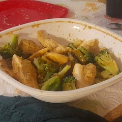 Okay 2nd recipe I am trying on this app. And it actually ended up... good. I am proud but I know I can improve myself !