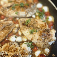 Was very good. Put it on a bed of rice. 