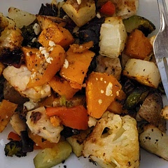 Most excellent.  Great flavor.  I did add a bit of feta cheese at the end, and oh my! Definitely a favorite. 