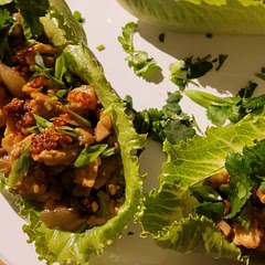 I added pepper and 1/3 of the sauce to the chicken while it was cooking. I also really enjoyed this topped with crispy chili oil. 