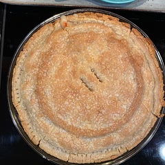 Very simple, just takes a while. I used chicken tenderloins and cooked them. We aren’t fans of rotisserie chicken.