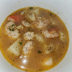 I added some snow crab in there just because I had some on hand I wanted to get rid of. This was delicious!