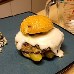 They taste on but the recipe makes 4 mini buns. Like they are so small they can fit an actual burger.