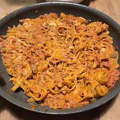 Habe Tagliatelle genommen 