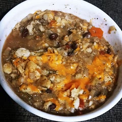 Add some cheese...cuz why not....I'd say this is more of a soup than stew but still very delisious