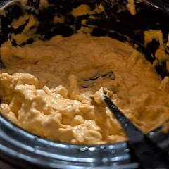 I just love chicken buffalo dip and this was so good, was good snacks after you reheat in the microwave too! I added a bit more buffalo dip and used shredded chicken breast with chili powder for an extra kick too.