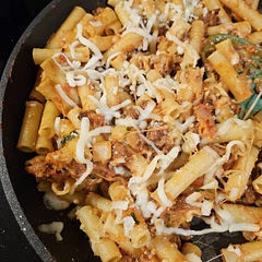 Delicious!!! And quick. I replaced the ground beef with Impossible Meat.