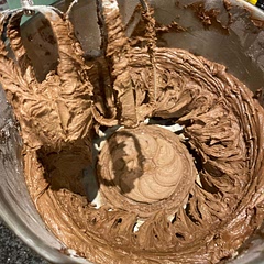 Buttercream frosting was amazing leave the 2 sticks of butter on a counter for about an hour. It should be unsalted. Ended up adding a pinch more salt to the frosting. Also I added the dry ingredients slowly into the bowl.