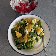 Surprisingly delicious! Added spinach leaves as well 