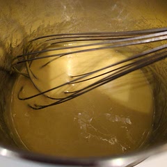 Very tasty! And easy to make, as long as you have halfway decent arm strength.

I used about half the sugar the recipe called for, and still thought it was plenty sweet.