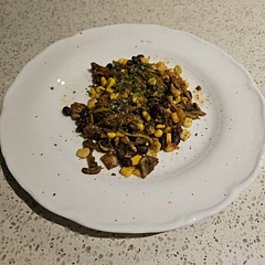 Quick, simple and delicious! Could have used some sliced avocado to bulk it up from a (very) light meal.