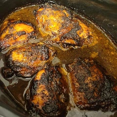 Skipped the first step of cooking it and placed it in the slow cooker raw. Used Jalapeno peppers but will definitely need use a hotter pepper next time. Taste AMAZING with Mac n cheese

