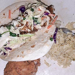 Absolutely loved it. Paired it with Zatarans Cilantro lime rice and refried beans.
Pairs well with siracha on the taco.