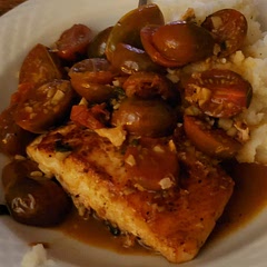 This was delicious and easy. The sauce is flavorful and fresh. Will be excellent on any type of fish! Made it the second time with salmon. D Licious!