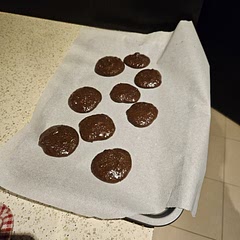 Made cherry ripe version. Didn't hold their structure, so didn't coat them. Tasty though.