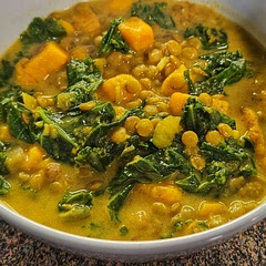 So, so good. I didn't want to stop eating it. I doubled the spices and added a bit more lentils like others suggested and it was perfect. 