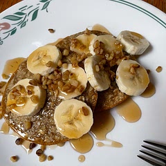 Pretty darn good! I had to bake these as my stovetop overheats. I baked them at 350 for 12 minutes in a muffin top tin. I also used oat milk instead of almond due to an allergy. Topped with banana, chopped walnuts and maple syrup. Will definitely make these again.