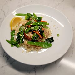 This was delicious! I cut down the brown sugar to one teaspoon (like so many others on here have said) and it was just the right balance between sweet and savory. It did take me well over an hour to complete.