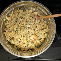 This was a great base to remember my mother’s recipe. Used 2 teaspoons of lemon juice instead of pickles or pickle juice. Used smoked paprika. Used half mayo half miracle whip. No sugar,