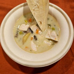 I left out corn as this is not normally in chicken pot pie.  Family loved it. 
