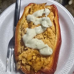 Easy to make! I baked the chicken with the seasons first, then shedded it in a food processor, saved time and tasted great. 