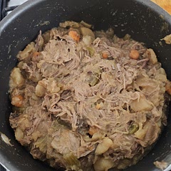 Delicious and can't wait to make it again... I am able to put in my husband lunch also!! Picture is the leftovers being heated up! 