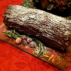 This cake was very dense. 