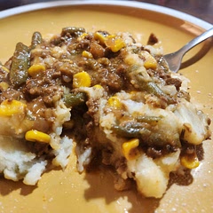This are me like Sheppard's pie. 