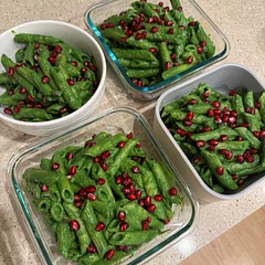 Added some pomegranate seeds!