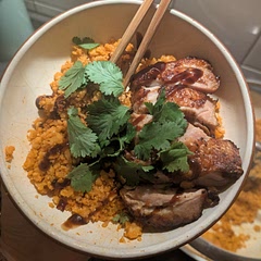 It was really good! Added some asian spices like gochujang and hoisin sauce. 