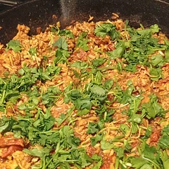 This was amazing and tasted like tika masala. However, if you use uncooked rice it doesn't cook very well. This version had already been altered. 8/10