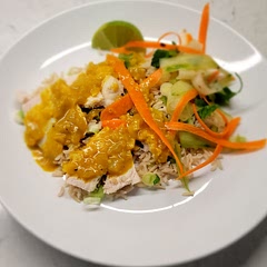 The flavors were unique but a little too bitter and earthy for my taste. Maybe if I would have added some sugar to the sauce. It sure did look pretty though.