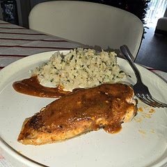 Amazing recipe I would say add some red pepper flakes to your sauce for a kick and serve over some cilantro lime cauliflower rice and the best meal you will have.