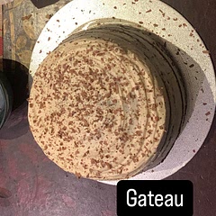Did it but with the frosting of the carrot cake (white chocolate)