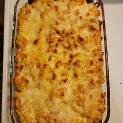 A simple, easy casserole to get us through the week. 