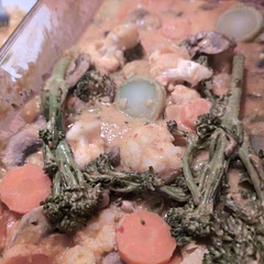 Really delicious!  The sauce enhanced the flavour of the vegetables so well!