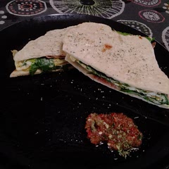 I made home made tortillas but it tastes the same 