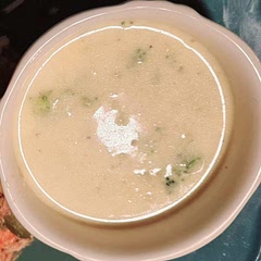 Seasoned with a teaspoon of a garlic, salt, pepper mix.  Substituted half and half for evaporated milk because it was all I had.  Absolutely delicious!  