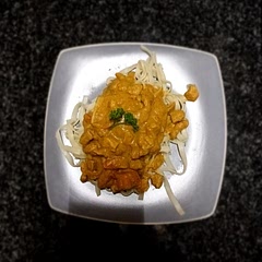 It was very creamy and very delicious I did add chicken too