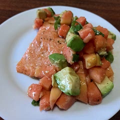 Replaced salmon with trout