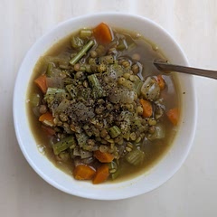 it's good, healthy. not my favorite but i will still make it again with my own version.