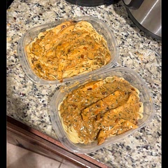 Went heavy on the garlic ….it was flavorful my parents took my leftovers out my fridge 😵‍💫