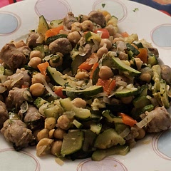 Pretty good recipe! Added some chickpeas for density.