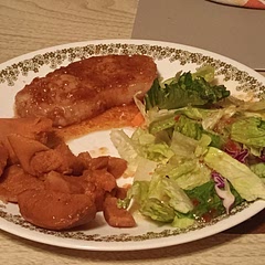 It tasted nice and sweet. It pairs well with sweet potatoes and green beans.