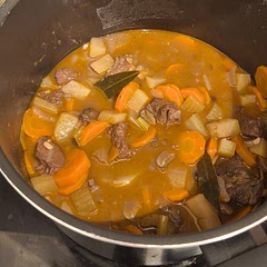 Nutritious soup. Perfect for taking a rest after a long day. 