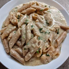 Recipe definitely needs improvement - despite adding twice more garlic, salt and pepper, it still was really soggy and very bland. I added some parsley but it couldn't pull any depth from this dish.