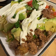 Walking taco bowls